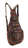 Striped Tapestry Style Colorful Convertible Back Pack Main image