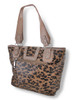 Wild Leopard Print Shoulder Bag with Rhinestone Buckle Additional image