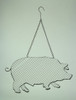 Metal and Mesh Wire Hanging Pig Farmhouse Decor Additional image