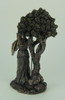 Greek Goddess Athena Under Olive Tree Bronze Finish Statue Additional image