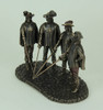 The Musketeers All For One Bronze Finished Statue Additional image