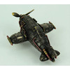 Steampunk Style Bronze Finish Single Propeller Airplane Statue Additional image