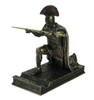 Roman Commander Kneeling Letter Opener / Pen Holder Bronze Finish Statue Main image