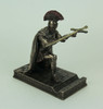 Roman Commander Kneeling Letter Opener / Pen Holder Bronze Finish Statue Additional image