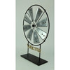 Black and Silver Metal Spinning Windmill Welcome Sign Sculpture Additional image