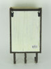 Scratch & Dent Retro Wall Mounted Wood & Metal Storage Locker w/Hooks 16 in. Additional image