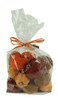 Bag of Orange Brown and Red Dried Botanical Decorative Pumpkins Main image