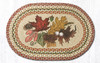 Earth Rugs OP-24 Autumn Leaves Oval Patch 20" x 30" Main image