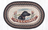 Earth Rugs OP-313 Welcome Dog Oval Patch 20" x 30" Main image