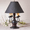 Cedar Creek Lamp in Sturbridge Black with Shade Additional image