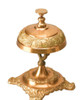 5 1/2 Inch Tall Brass Bell 3 1/4 Inch Diameter Additional image