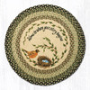 Earth Rugs RP-121 Robins Nest Round Patch 27" x 27" Main image