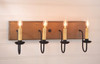 Four Arm Vanity Light in Pearwood Additional image