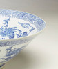 AA Importing 59818 16 Inch Blue & White Bowl Additional image