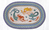 Earth Rugs OP-386 Mermaids Oval Patch 20" x 30" Main image