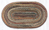 Earth Rugs C-999 Random Oval Braided Rug 27" x 45" Main image