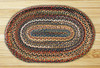 Earth Rugs C-999 Random Oval Braided Rug 3 Feet x 5 Feet Main image
