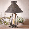 Betsy Ross Lamp with Chisel Shade in Kettle Black Additional image