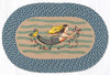 Earth Rugs OP-245 Mermaid Oval Patch 20" x 30" Main image