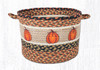 Earth Rugs UBP-222 Harvest Pumpkin Printed Utility Basket 13 Inch X 9 Inch Main image