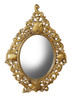 16 Inch Shield Design Brass Table Top Mirror Main image