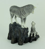 Lisa Parker Guidance Grey Wolf Mother and Child Statue Additional image