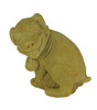 Designer Stone Harvest Yellow Pooping Dog Yard or Garden Statue Main image