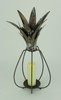 Rustic Metal Tropical Pineapple Candle Lantern Additional image