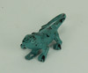 Distressed Green Metal Lizard Wall Hooks Set of 6 Additional image