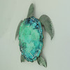 Green Ocean Metal Coastal Art Sea Turtle Wall Sculpture Additional image