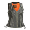Women's Zipper Front Vest Main image