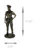 Police Woman To Protect and Serve Police Officer Tribute Statue Additional image