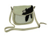 Montana West Trinity Ranch Hair-On Leather Trim Tooled Crossbody Saddle Bag Main image