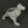 White Ceramic Tyrannosaurus Rex Dinosaur Jurassic Decor Planter Additional image