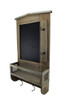 Rustic Wall Mounted Wooden Chalkboard Organization Center Additional image