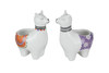 Set of 2 Adorable Hand Painted Llama Dolomite Ceramic Mini Planters Main image