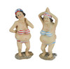 Pair of Hilarious Bikini Boomer Bathing Beauty Figurines 6 Inches Tall Main image