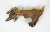 Carved Wood Humpback Whale Trio on Driftwood Base Wall Hanging Additional image