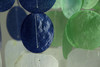 Set of 2 Capiz Shell Wind Chimes for Garden Patio Yard Coastal and Multicolor Additional image