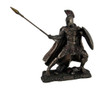 Hector Trojan War Fighter Bronze Finish Statue w/Shield and Spear Main image