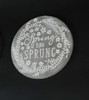 Spring Garden Cement Round Stepping Stones Set of 2 Additional image