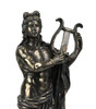 Classic Ancient Greek God Apollo Holding Lyre Bronze Finished Tabletop Statue Additional image