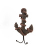 Set of 2 Weathered Finish Anchor Nautical Wall Hooks Additional image