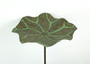 29 Inch Artificial Lotus Leaf Decorative Outdoor Garden Stake Yard Accent Additional image