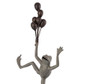 SPI Home Balloon Seller Frog Cast Aluminum Garden Sculpture 36.5 Inches High Additional image