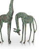 SPI Home Verdigris Finish Cast Aluminum Treetopper Giraffes Garden Sculpture Additional image