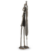 SPI Home Cast Aluminum Bodacious Bassist Abstract Statue Figure Additional image