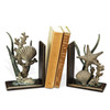 SPI Home Pair of Cast Aluminum and Iron Shell Bookends Main image