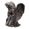 SPI Home Antique Brinze Finish Thoughtful Angel Garden Sculpture Additional image