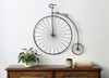 SPI Set of 2 Victorian Penny Farthing Bicycle Wall Hangings 28.5 Inches High Additional image